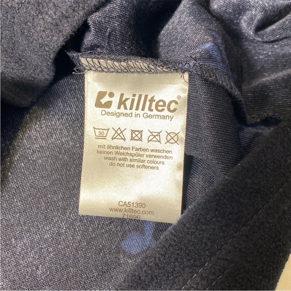 NWT Killtec Microfleece 1/4 Zip-Neck Pullover Jacket - Picture 9 of 15